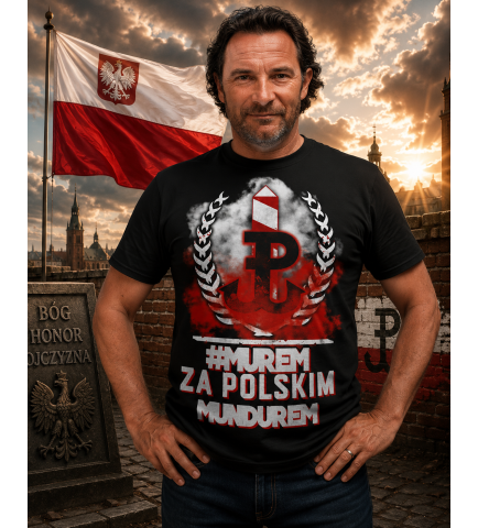 Koszulka MUREM ZA POLSKIM MUNDUREM 3